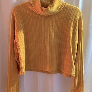 Mustard yellow turtle neck